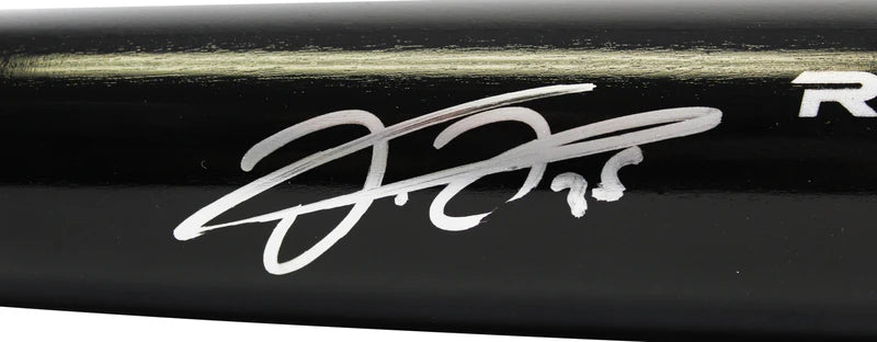 Frank Thomas Signed Black Rawlings Baseball Bat with Beckett Witness
